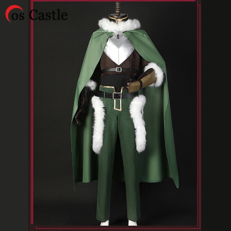 In Stock Anime The Rising of The Shield Hero Naofumi Iwatani Cosplay Costume Fur Collar Cloak Coat Pant Daily Costume 謹 ʪժ